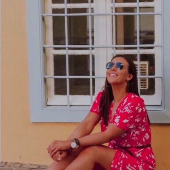 NWT ZARA Long floral button down shirt maxi dress - Picture 2 of 13